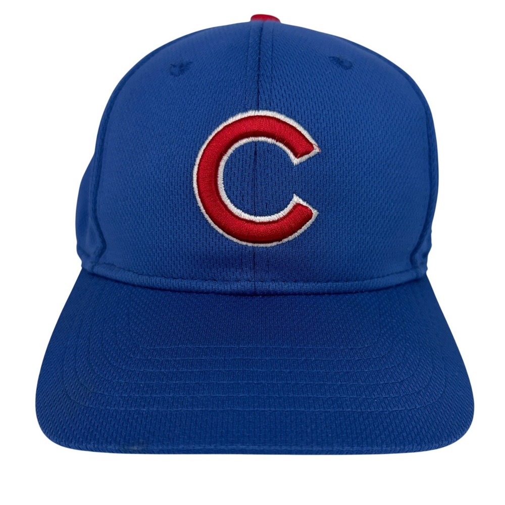Chicago Cubs OC Sports Youth Baseball Cap Blue Red MLB Adjustable Mesh Hat‎